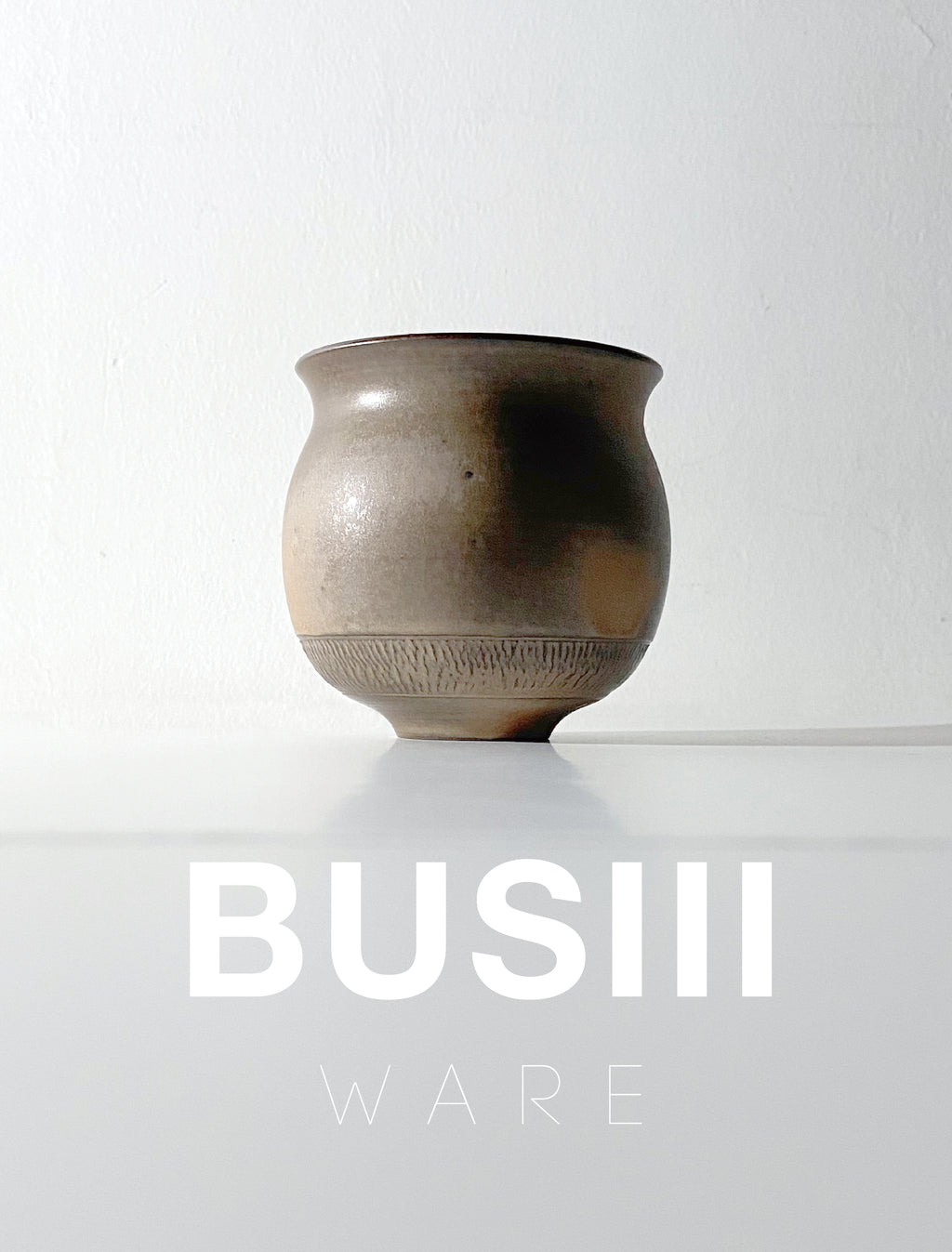 BUSIII Ceramic | Original handmade retro Wabi-Sabi coarse ceramic cup