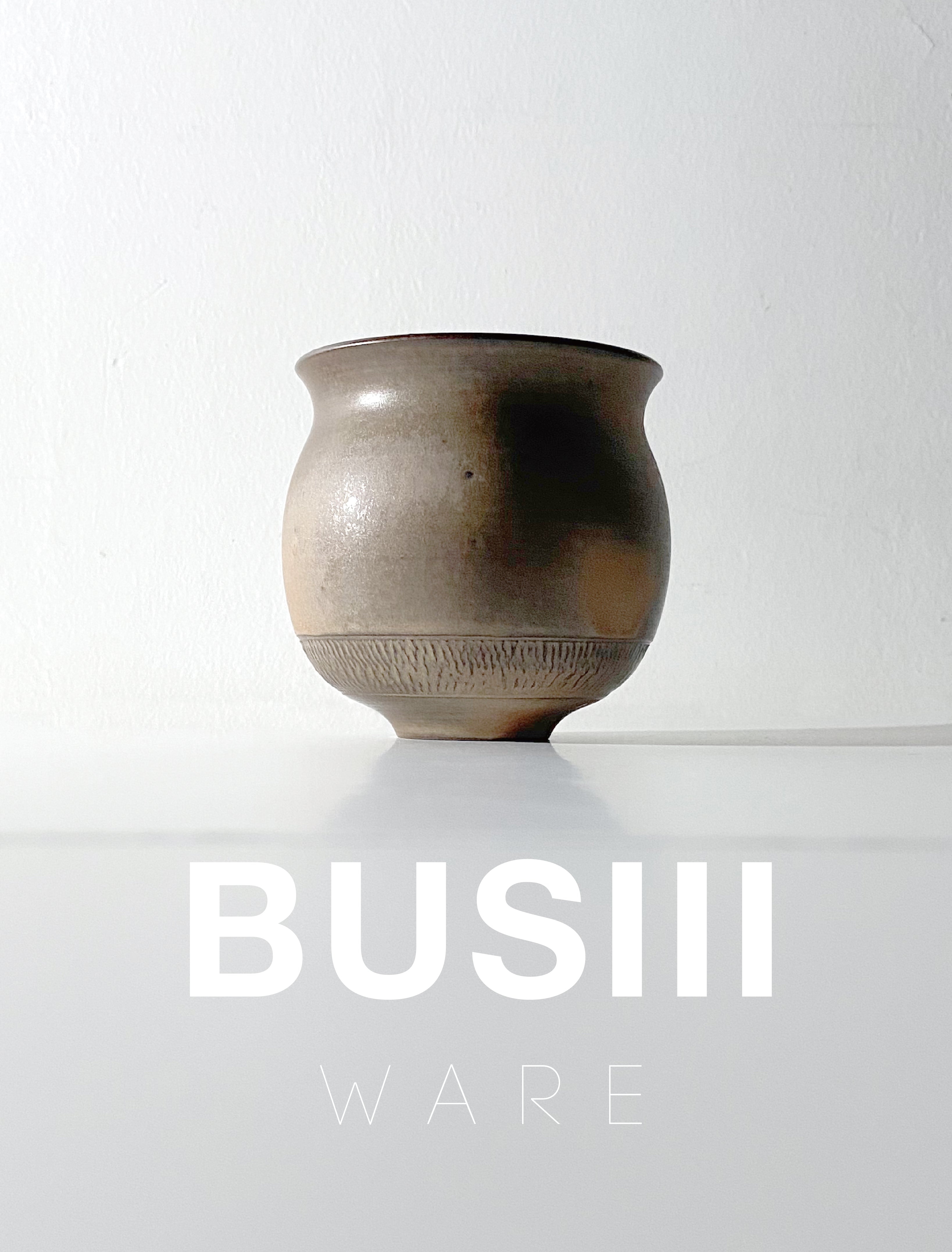 BUSIII Ceramic | Original handmade retro Wabi-Sabi coarse ceramic cup