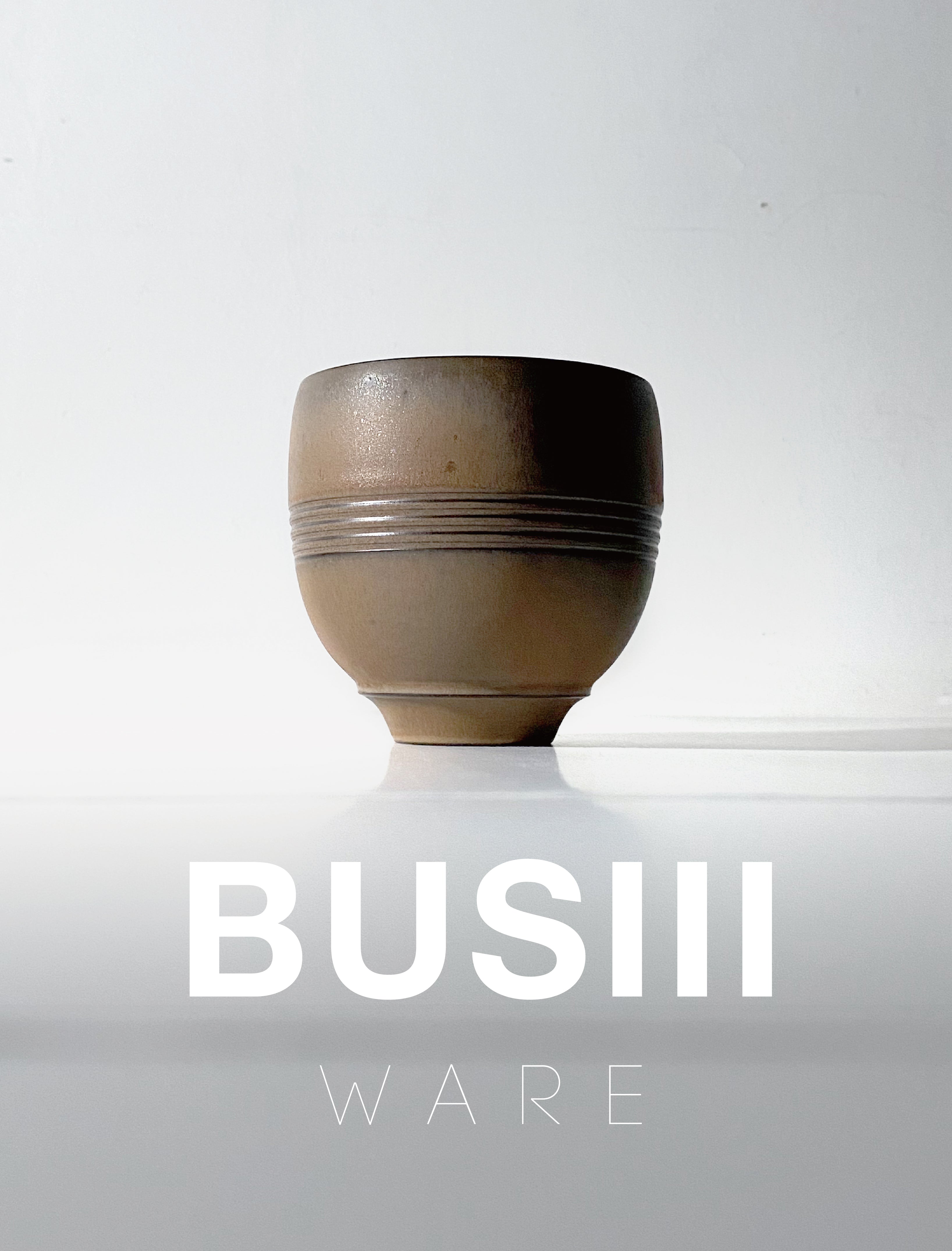 BUSIII Ceramic | Original handmade rough pottery lines retro ceramic cup