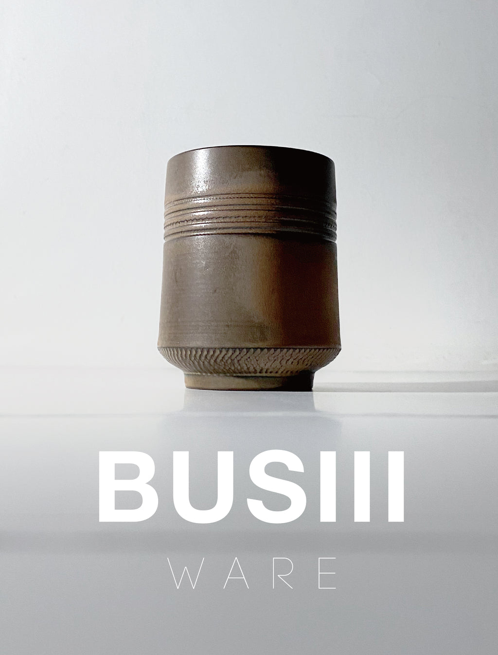 BUSIII Ceramic | Original handmade retro line art ceramic cup