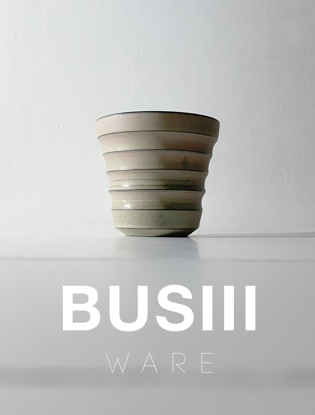 BUSIII Ceramic | Original handmade coarse pottery ceramic cup