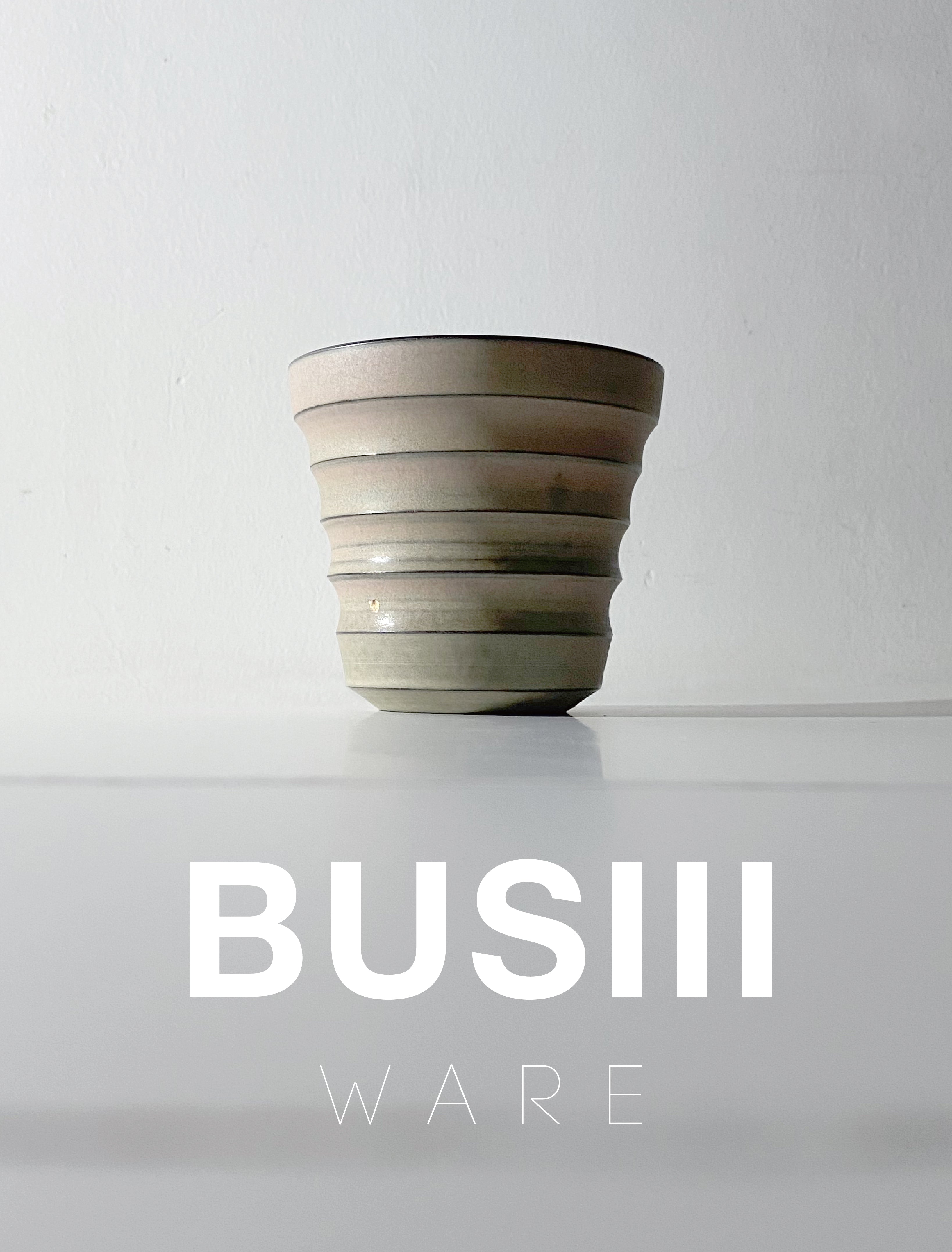 BUSIII Ceramic | Original handmade coarse pottery ceramic cup