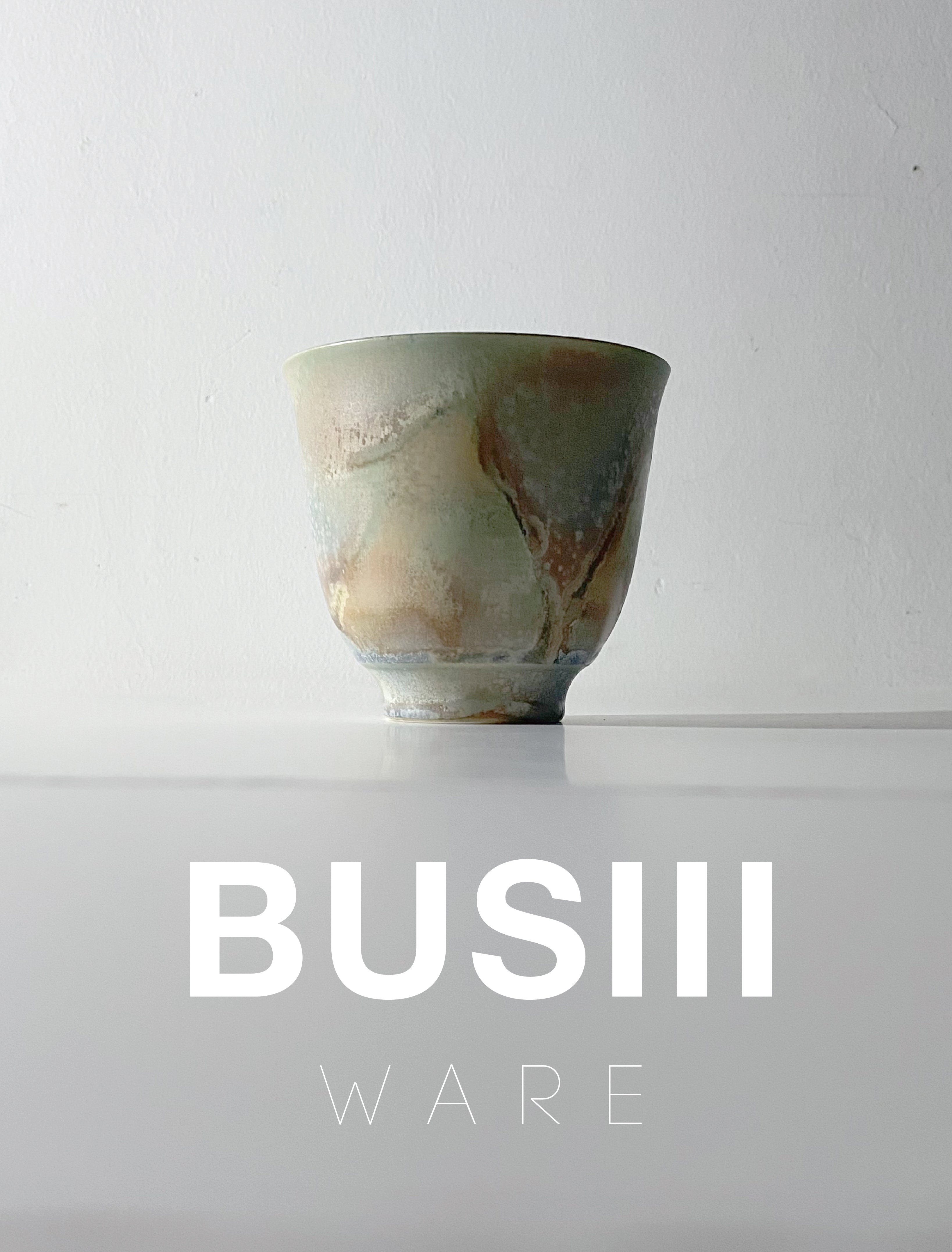 BUSIII Ceramic | Handmade rough pottery kiln glazed ceramic cups