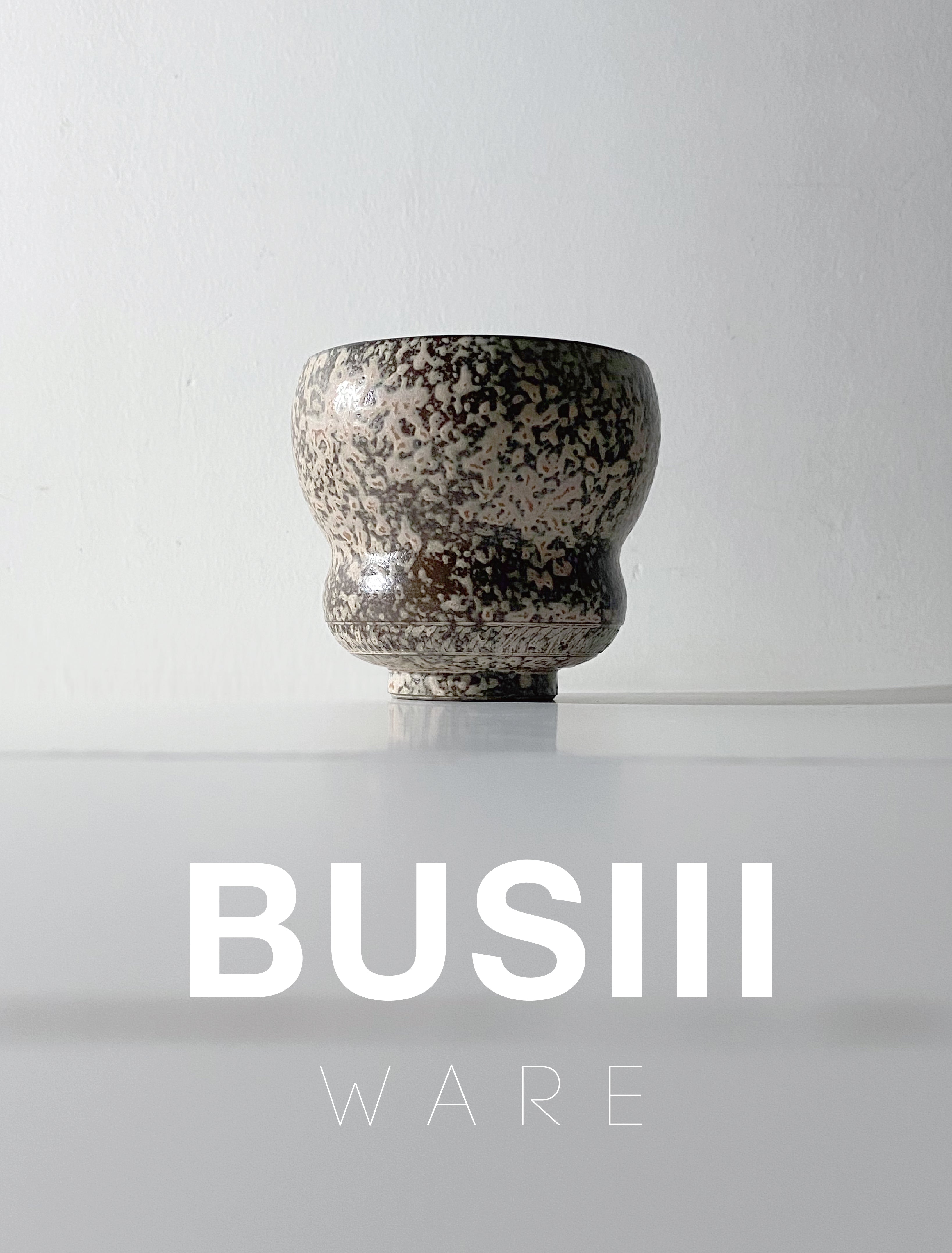BUSIII Ceramic | Original handmade leopard print ceramic cup