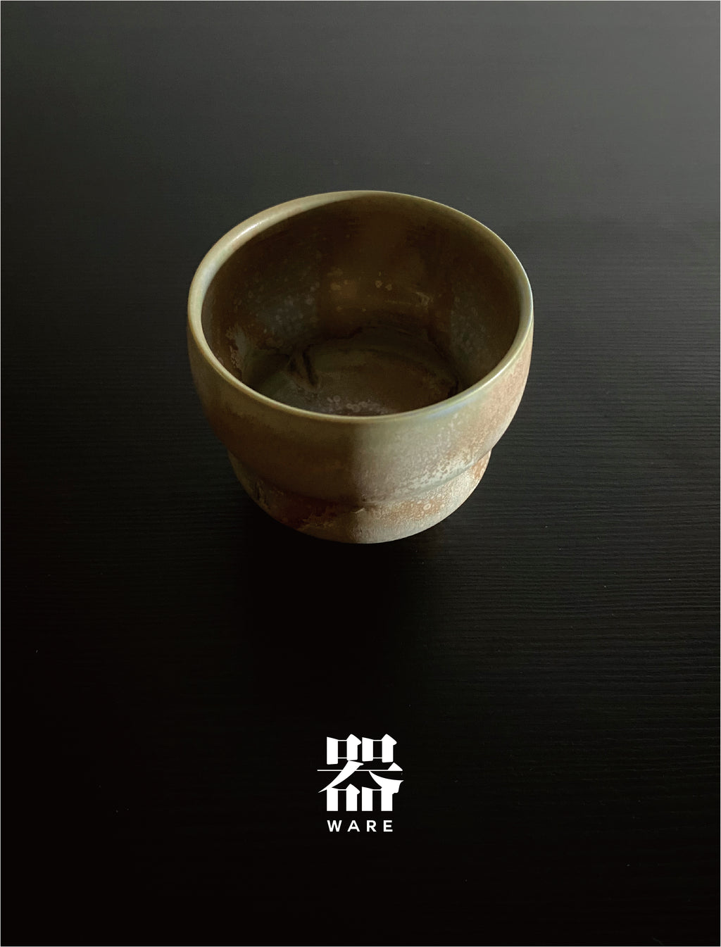 BUSIII Ceramic | Hand drawn embryo kiln transformed crystalline glaze ceramic cup