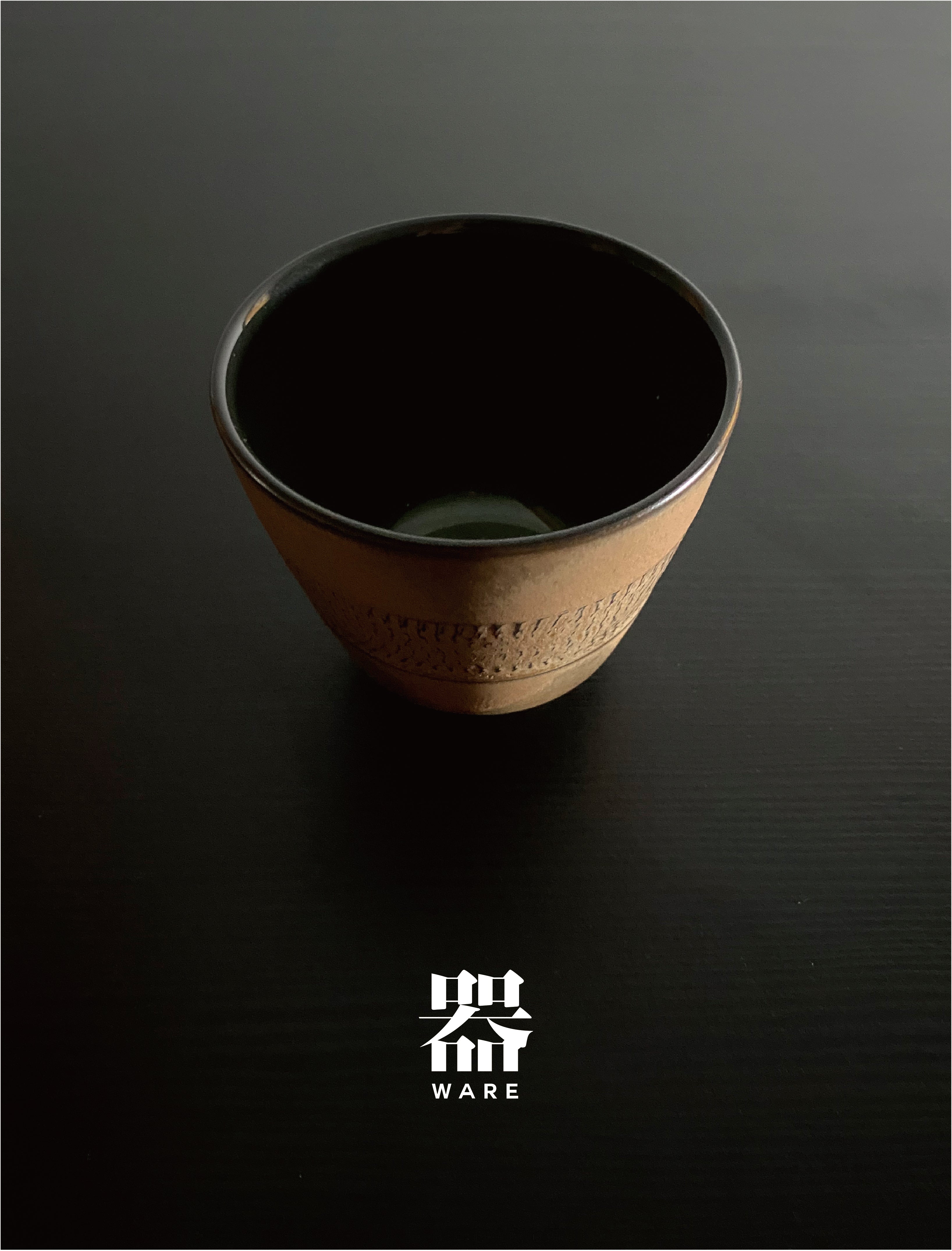 BUSIII Ceramic | Original handmade texture lines retro ceramic cup