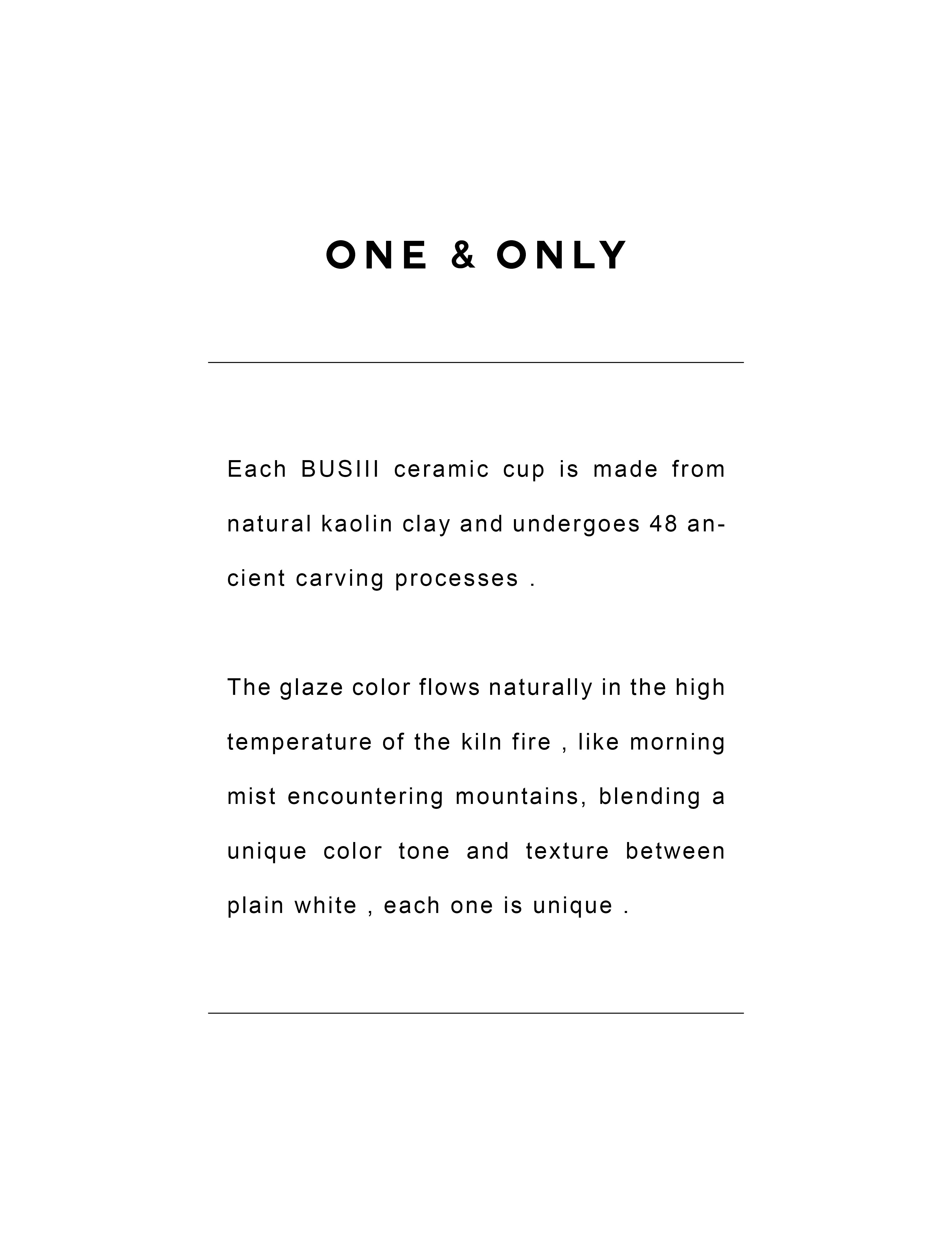 BUSIII Ceramic | Original handmade retro Wabi-Sabi coarse ceramic cup