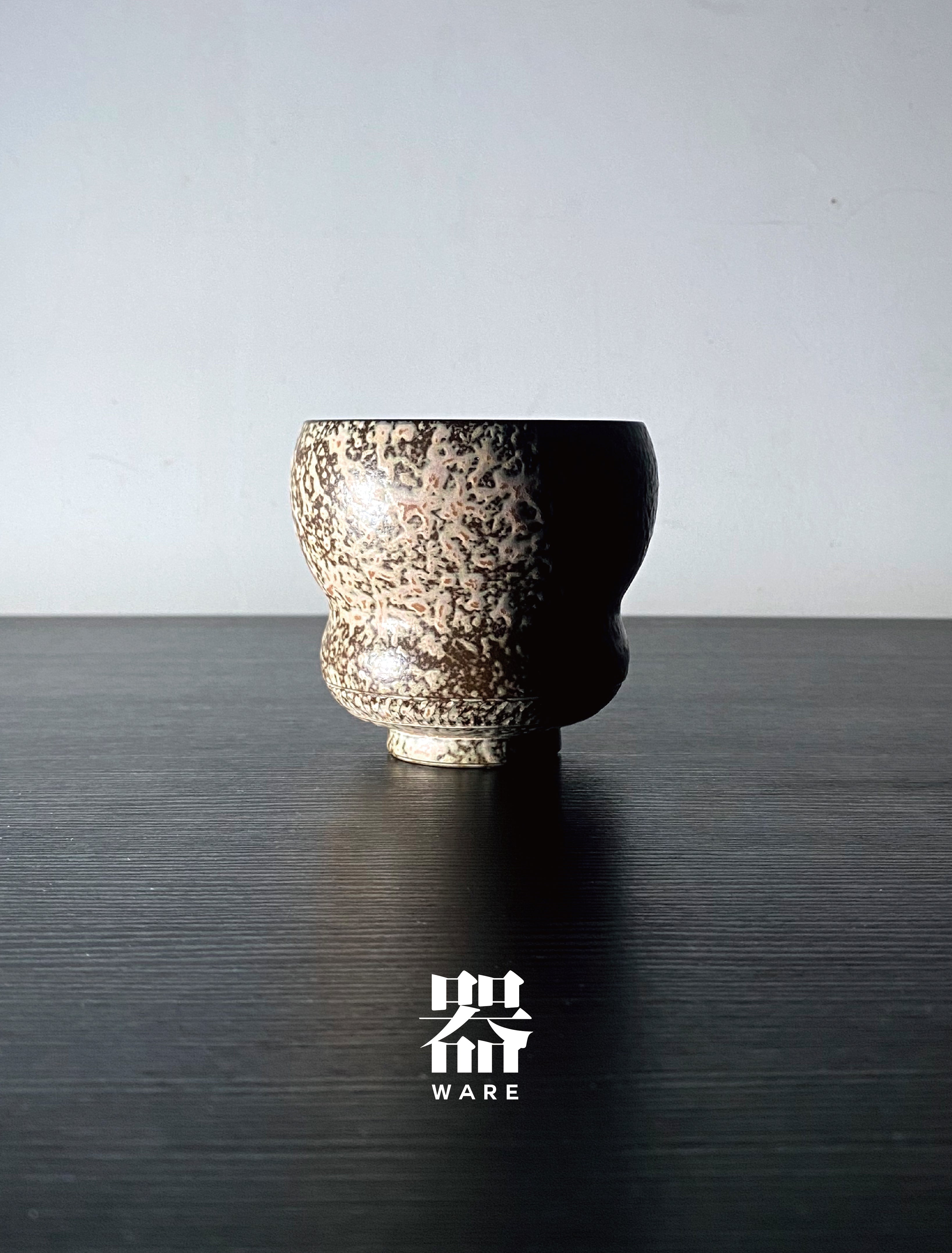BUSIII Ceramic | Original handmade leopard print ceramic cup