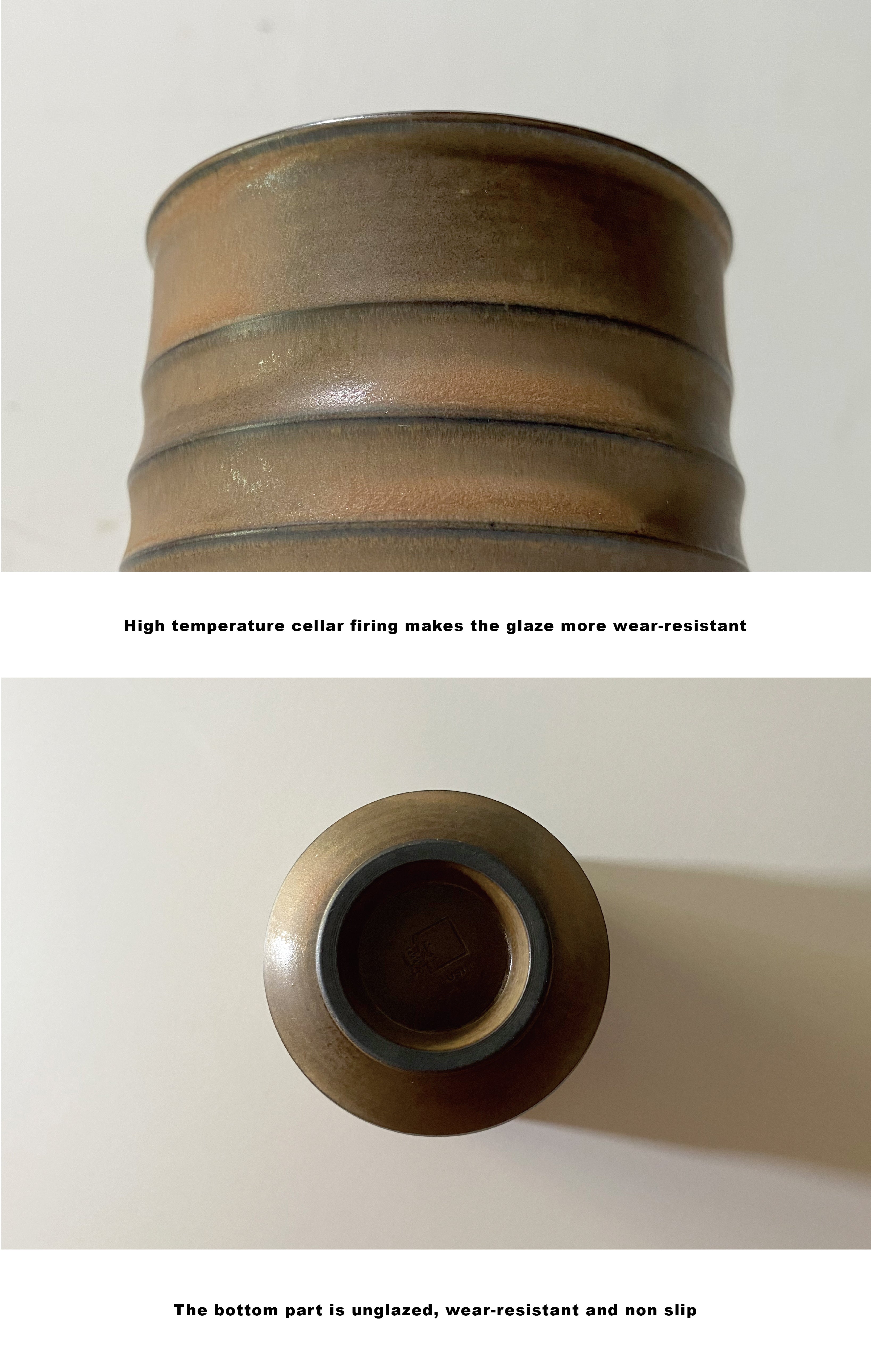 BUSIII Ceramic | Original handmade rough pottery retro ceramic cup