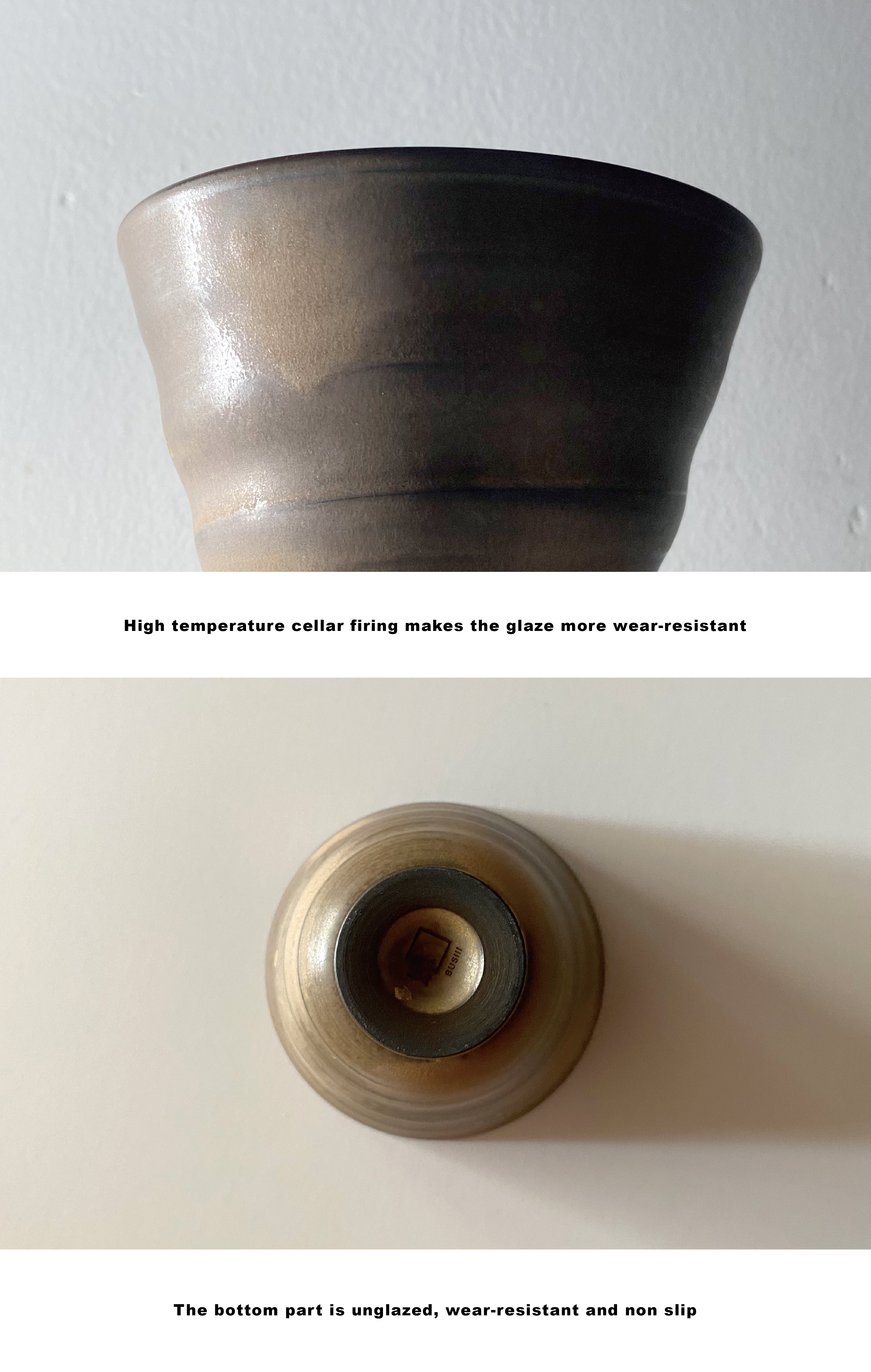 BUSIII Ceramic | Original handmade retro coarse ceramic cup