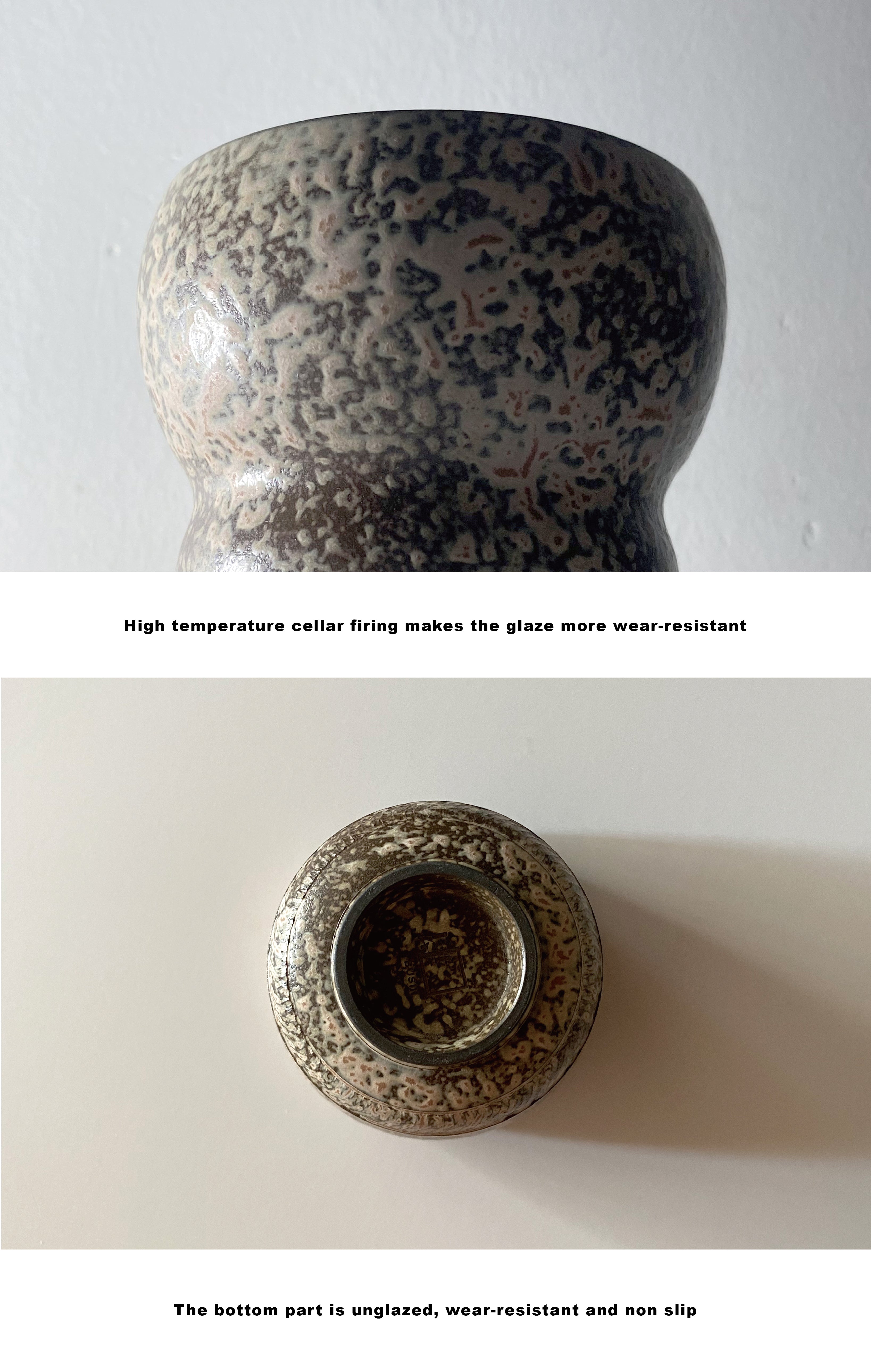 BUSIII Ceramic | Original handmade leopard print ceramic cup
