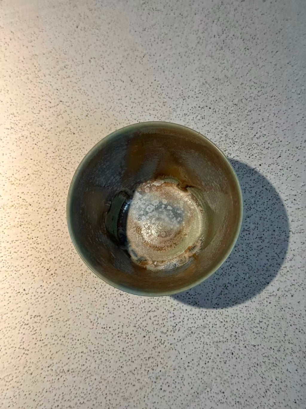 BUSIII Ceramic | Hand drawn embryo kiln transformed crystalline glaze ceramic cup
