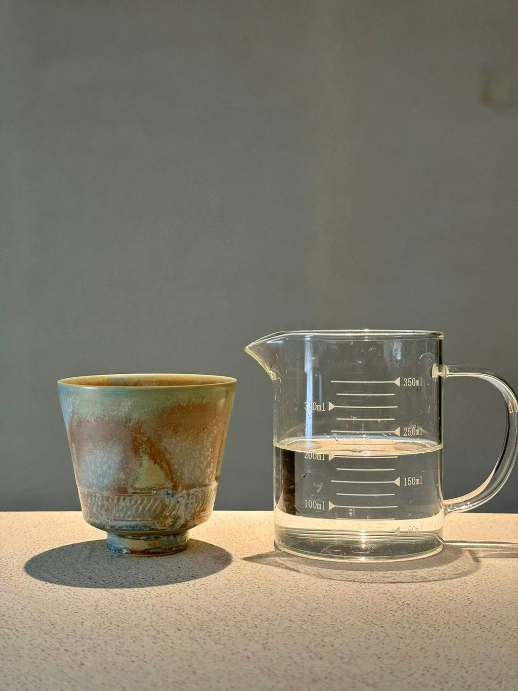 BUSIII Ceramic | Hand drawn embryo kiln transformed crystalline glaze ceramic cup