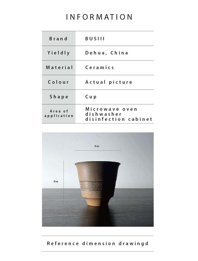 BUSIII Ceramic | Hand drawn embryo kiln transformed crystalline glaze ceramic cup